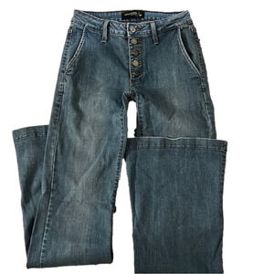Just Black Denim size 26 jeans flare leg
